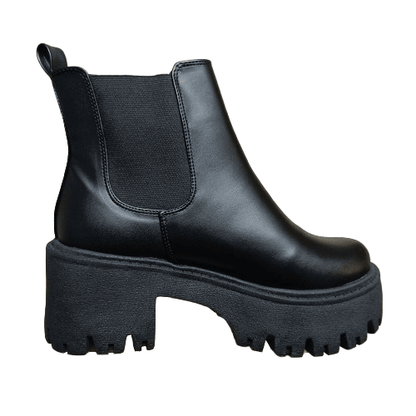Botin de mujer Negro (BA82.E) - Gabybru Calzados