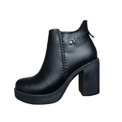 Botin de mujer Negro (BA83.N) - Gabybru Calzados