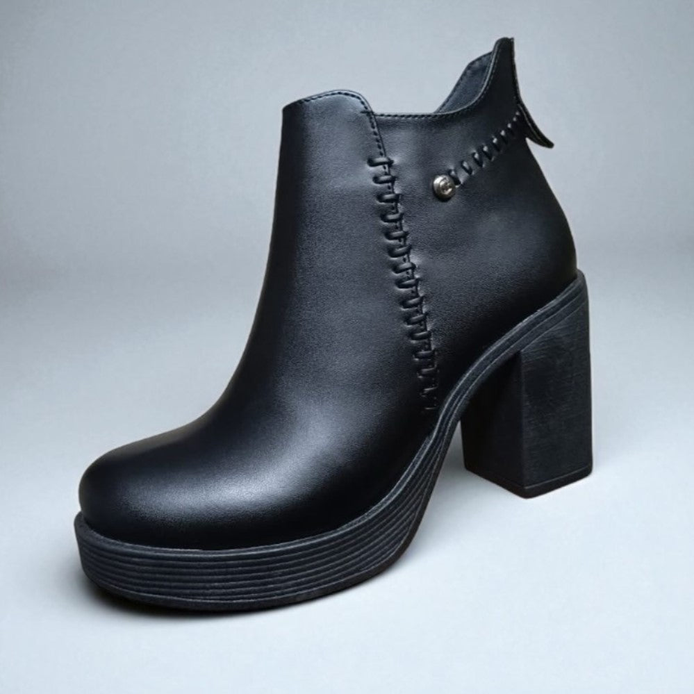 Botin de mujer Negro (BA83.N) - Gabybru Calzados