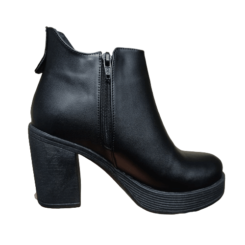 Botin de mujer Negro (BA83.N) - Gabybru Calzados