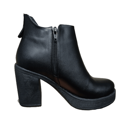 Botin de mujer Negro (BA83.N) - Gabybru Calzados
