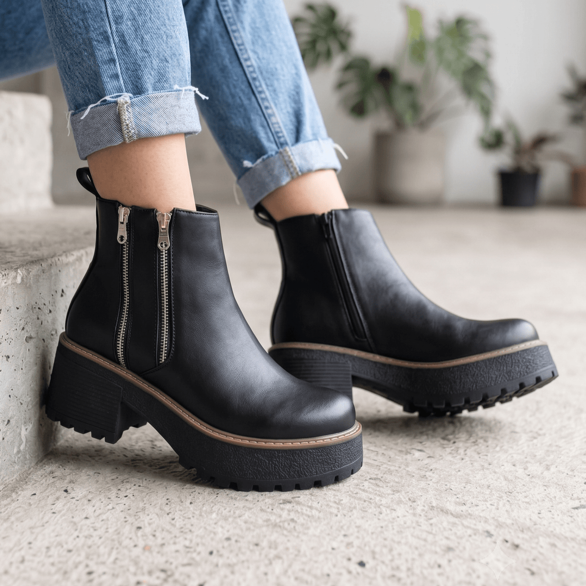 Botin Mujer Negro (BA150.E)