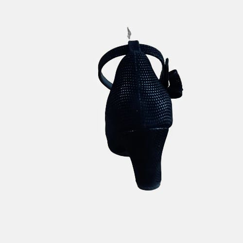 Calzado negro lazo bajo (F5.N) - Gabybru Calzados