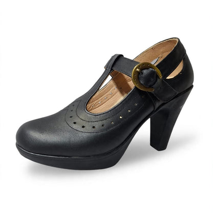 Zapato de Mujer Cueca Cuero (CCP299.CU)