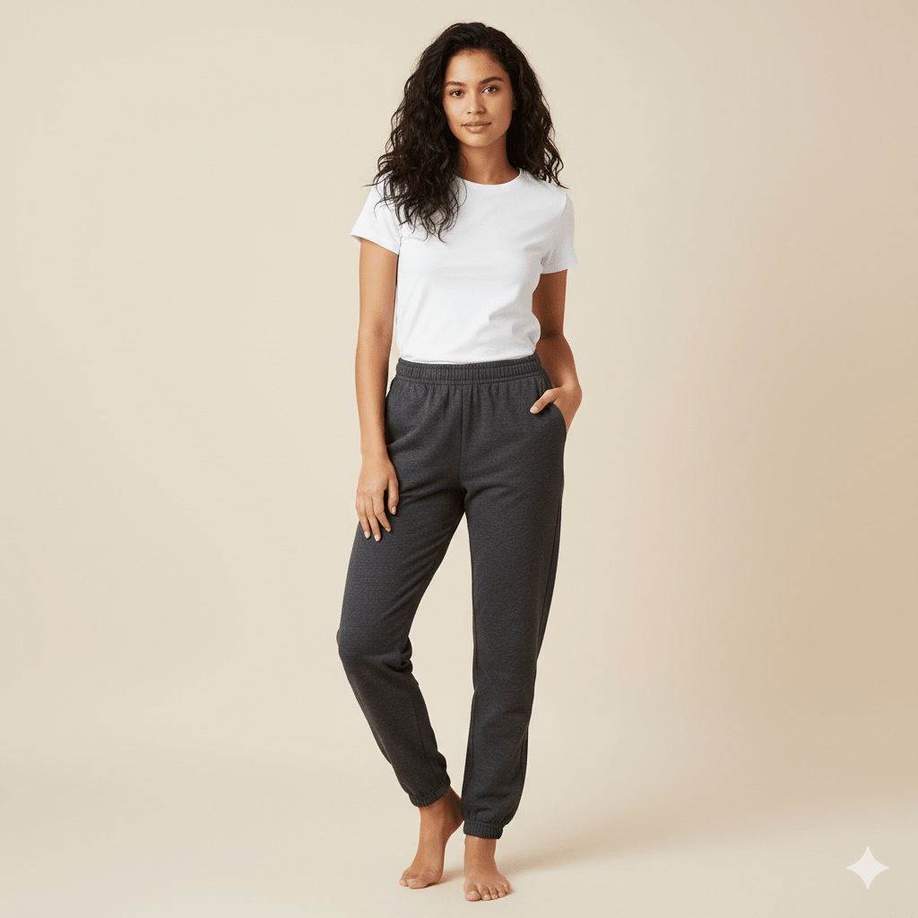 Jogger De Mujer Gris Marengo - Gabybru Calzados