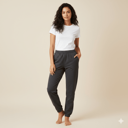 Jogger De Mujer Gris Marengo - Gabybru Calzados