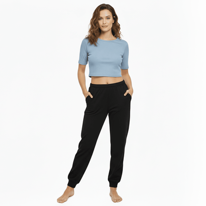 Jogger De Mujer Negro - Gabybru Calzados