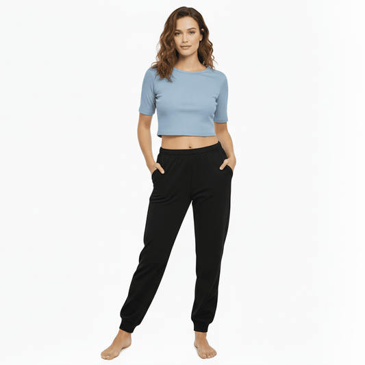 Jogger De Mujer Negro - Gabybru Calzados