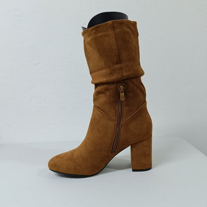 Bota de Mujer Alto Camel (BT26.Ca)