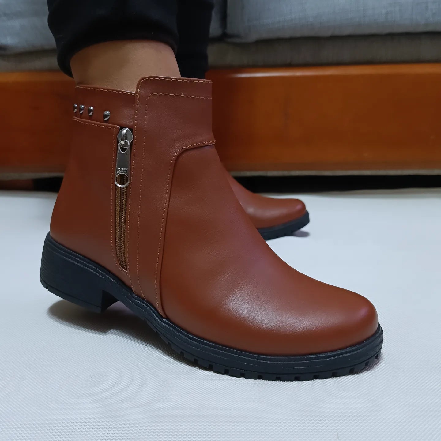 Botin de Mujer Bajo Cafe (BB7.Cf)