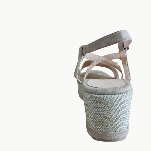 Sandalia baja cafe tiritas (SL72.PA) - Gabybru Calzados