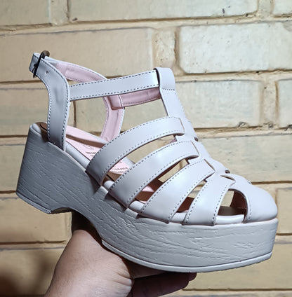 Sandalia Mujer Calada (SL127.Pa) - Gabybru Calzados