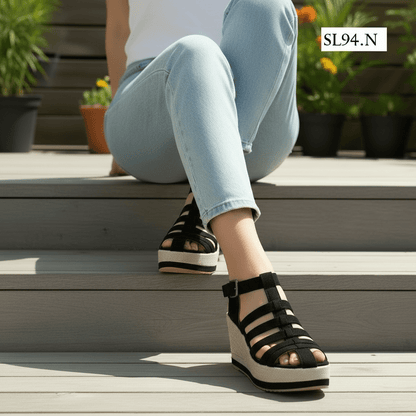 Sandalias de Mujer (SL94.N) - Gabybru Calzados