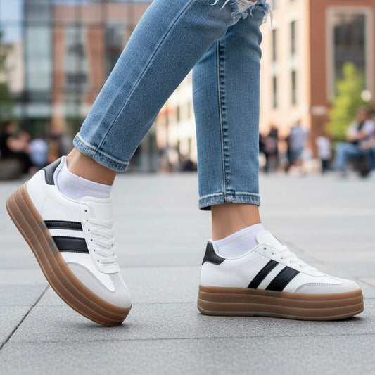 Zapatilla Mujer Blanca (ZT35.BL) - Gabybru Calzados