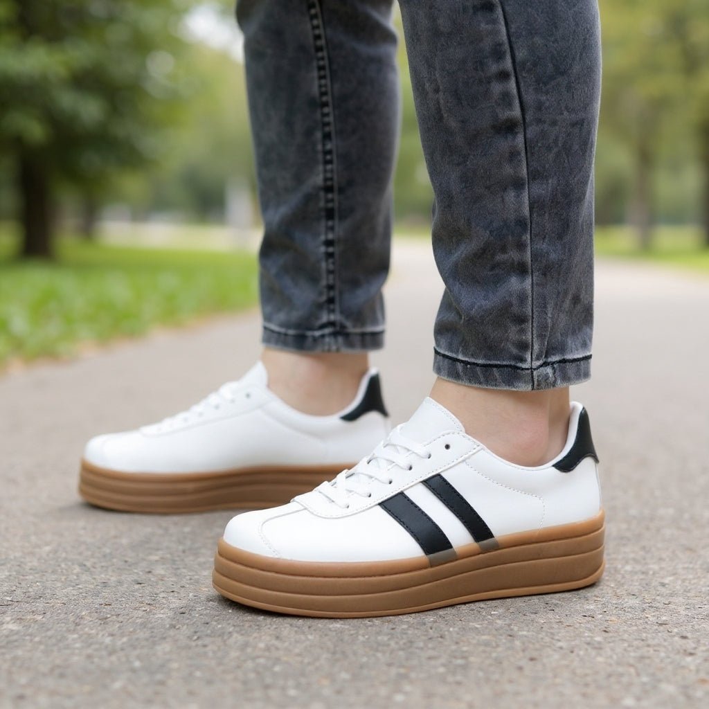 Zapatilla Mujer Blanca (ZT36.BL) - Gabybru Calzados