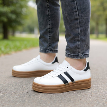 Zapatilla Mujer Blanca (ZT36.BL) - Gabybru Calzados