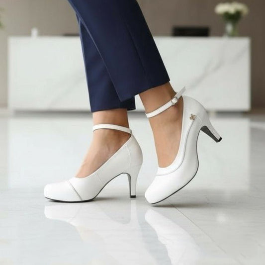 Zapato de mujer Blanco (E7.BL) - Gabybru Calzados