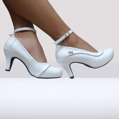 Zapato de mujer Blanco (E7.BL) - Gabybru Calzados
