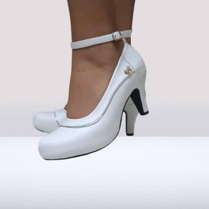 Zapato de mujer Blanco (E7.BL) - Gabybru Calzados