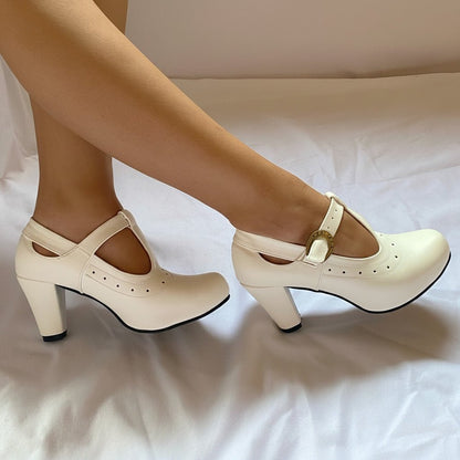 Zapato de Mujer Cueca Blanco (CC26.BL) - Gabybru Calzados