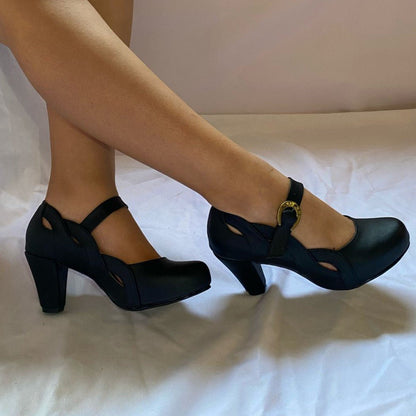 Zapato de Mujer Cueca (CC107.N) - Gabybru Calzados