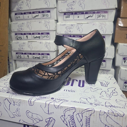Zapato de Mujer Cueca (CC1177.N) - Gabybru Calzados