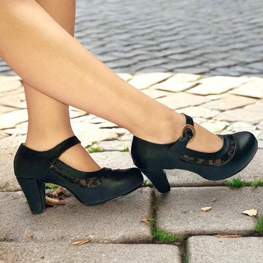 Zapato de Mujer Cueca (CC117.N) - Gabybru Calzados
