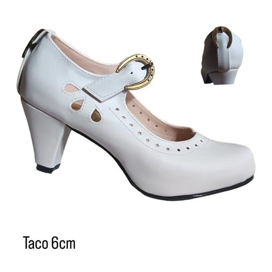 Zapato de Mujer Cueca (CC126.BL) - Gabybru Calzados