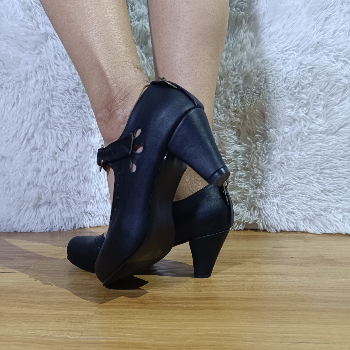 Zapato de Mujer Cueca (CC126.N) - Gabybru Calzados