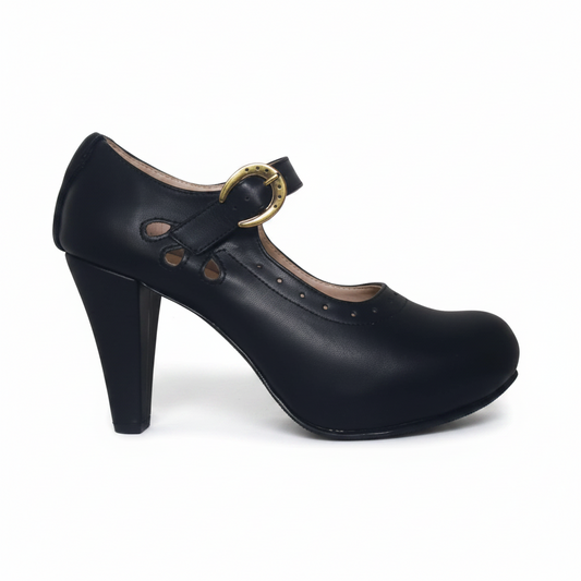 Zapato de Mujer Cueca (CC129.N) - Gabybru Calzados