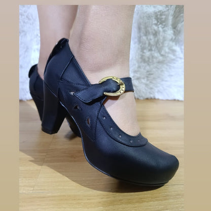 Zapato de Mujer Cueca (CC17.N) - Gabybru Calzados