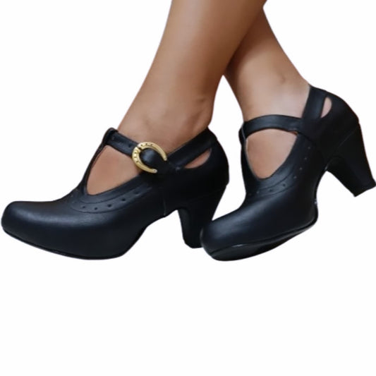 Zapato de Mujer Cueca (CC26.N) - Gabybru Calzados