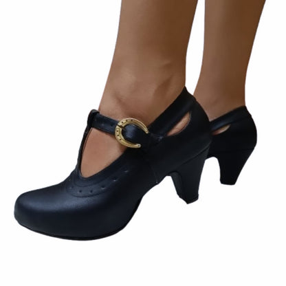Zapato de Mujer Cueca (CC26.N) - Gabybru Calzados