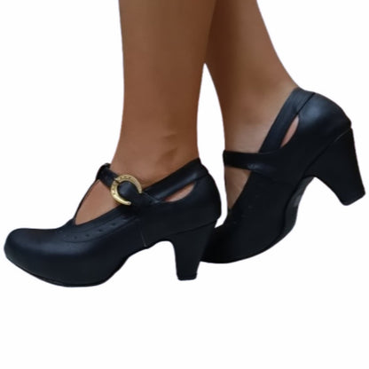 Zapato de Mujer Cueca (CC26.N) - Gabybru Calzados