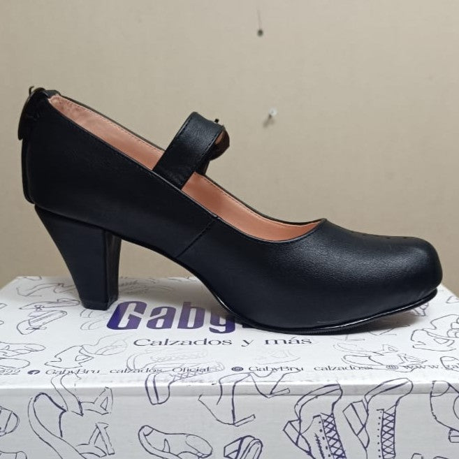 Zapato de Mujer Cueca (CC45.N) - Gabybru Calzados