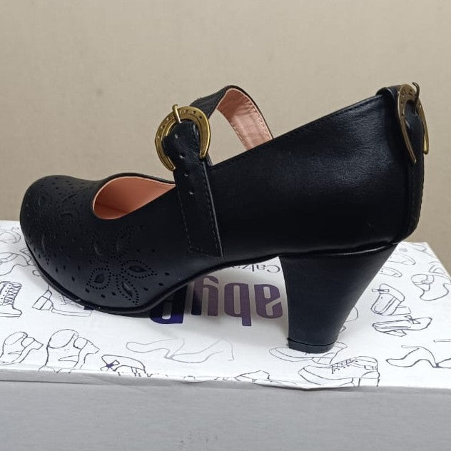 Zapato de Mujer Cueca (CC45.N) - Gabybru Calzados