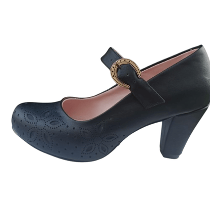 Zapato de Mujer Cueca (CC47.N) - Gabybru Calzados
