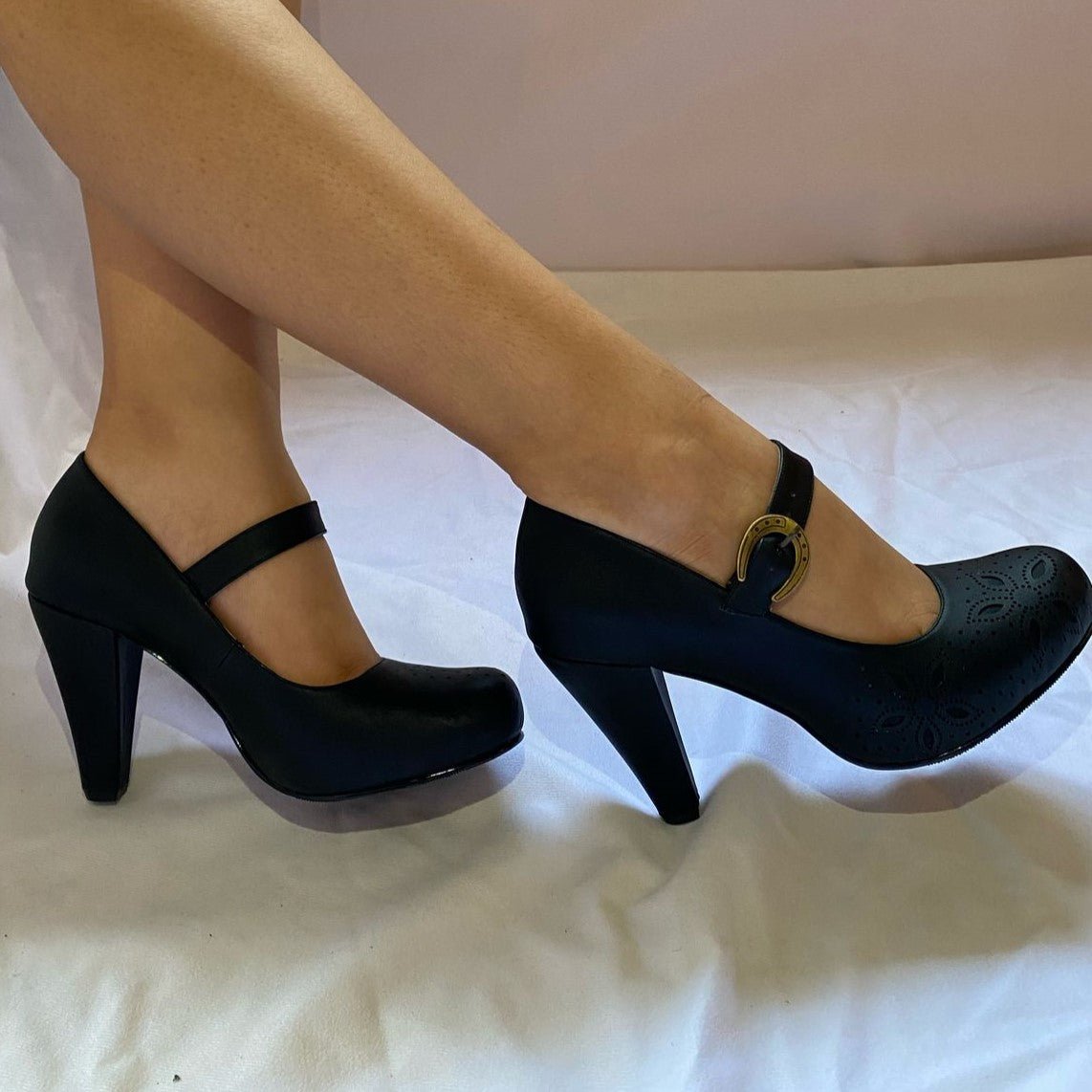 Zapato de Mujer Cueca (CC49.N) - Gabybru Calzados