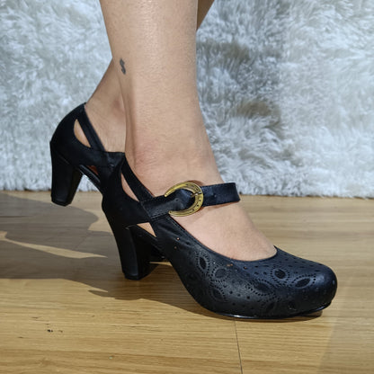 Zapato de Mujer Cueca (CC57.N) - Gabybru Calzados
