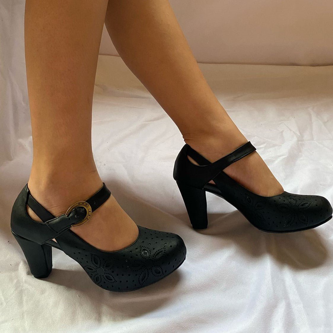 Zapato de Mujer Cueca (CC57.N) - Gabybru Calzados