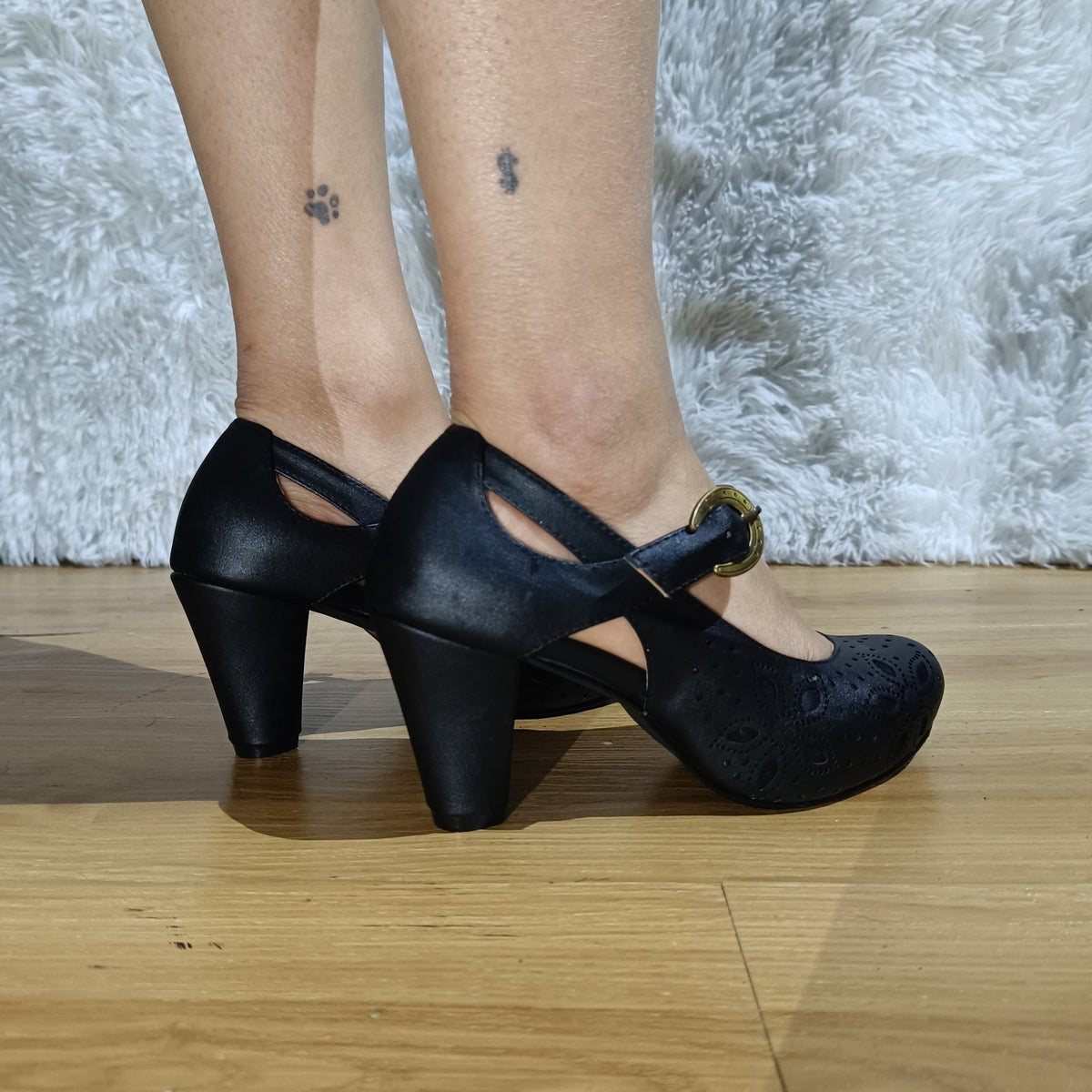 Zapato de Mujer Cueca (CC57.N) - Gabybru Calzados