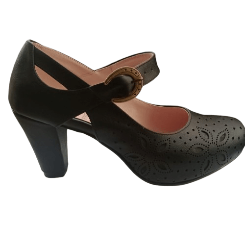 Zapato de Mujer Cueca (CC57.N) - Gabybru Calzados