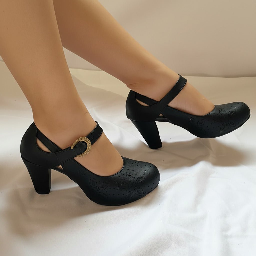 Zapato de Mujer Cueca (CC57.N) - Gabybru Calzados