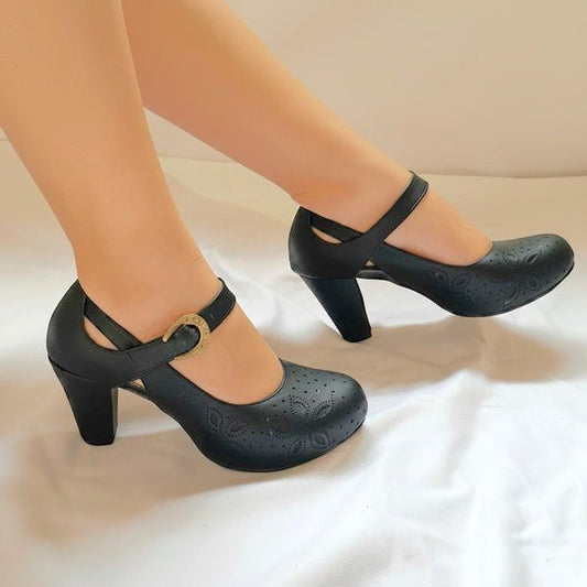 Zapato de Mujer Cueca (CC57.N) - Gabybru Calzados