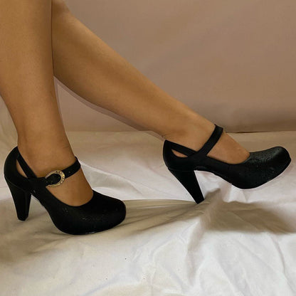 Zapato de Mujer Cueca (CC59.N) - Gabybru Calzados