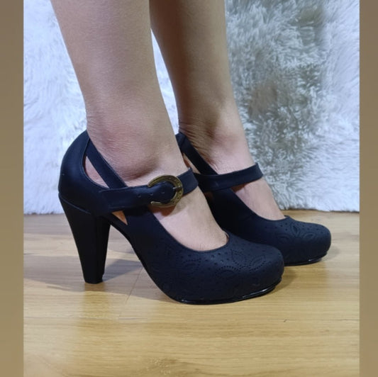 Zapato de Mujer Cueca (CC59.N) - Gabybru Calzados