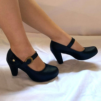 Zapato de Mujer Cueca (CC77.N) - Gabybru Calzados