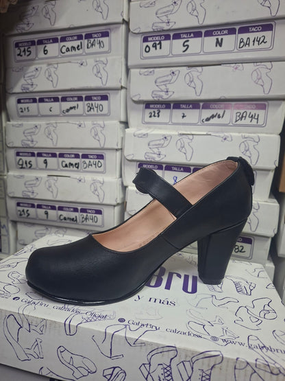 Zapato de Mujer Cueca (CC77.N) - Gabybru Calzados