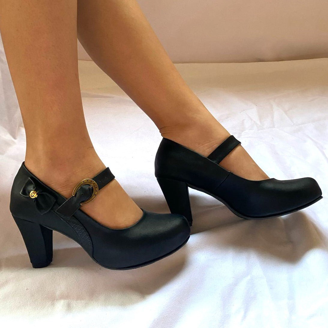 Zapato de Mujer Cueca (CC77.N) - Gabybru Calzados