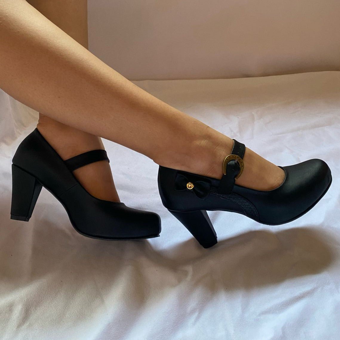 Zapato de Mujer Cueca (CC77.N) - Gabybru Calzados